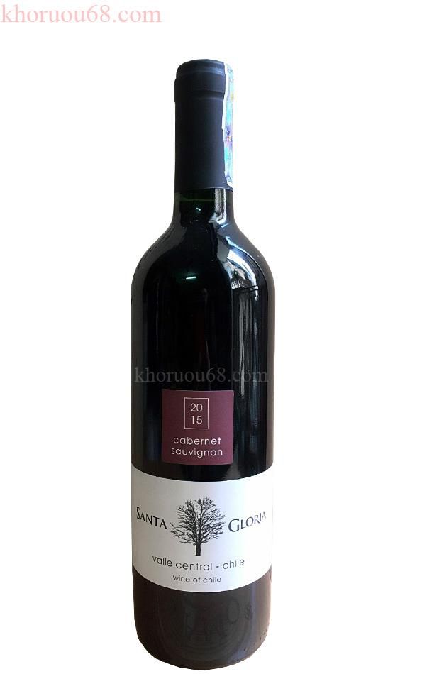 Rượu vang Chile Santa Gloria 2015