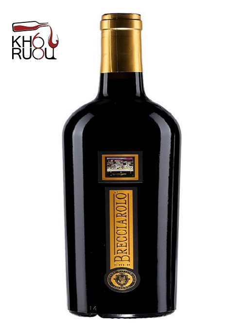 Rượu Vang ý đỏ Brecciarolo gold Montepulciano - Sangiovese nhập khẩu