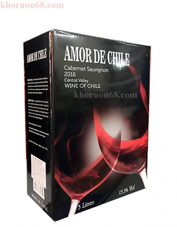 RƯỢU VANG CHILE AMOR DE CHILE - 3L CAO CẤP