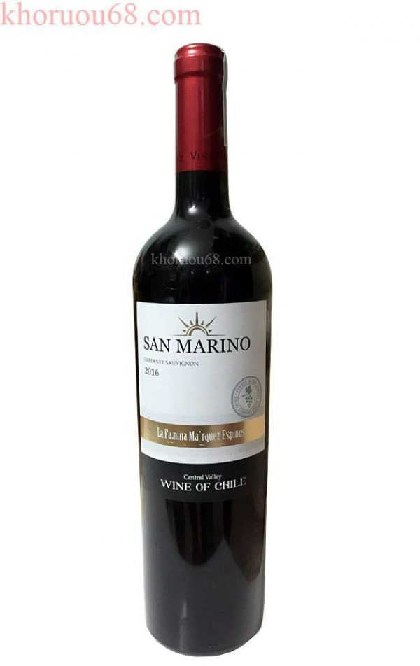 Rượu Vang Đỏ ChiLe -  SAN MARINO