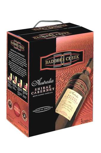 Rượu vang bịch Badger Creek 3L( Úc )