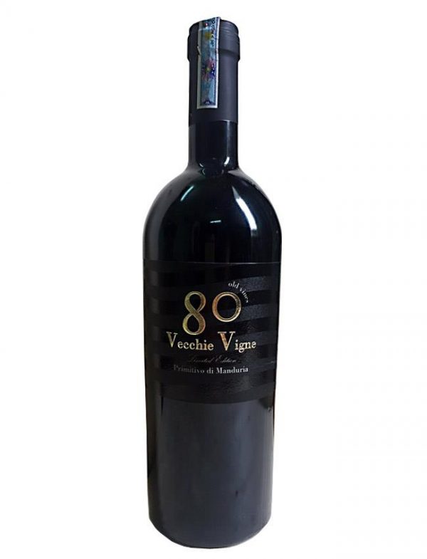 Rượu Vang Ý đỏ - 80 Vecchie Vigne (14,5% vol ) chính hãng