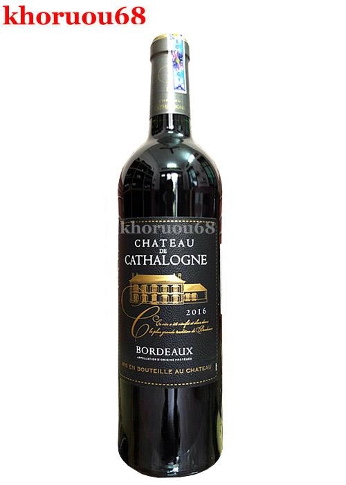 Rượu Vang Pháp - Bordeaux Chateau De Cathalogne