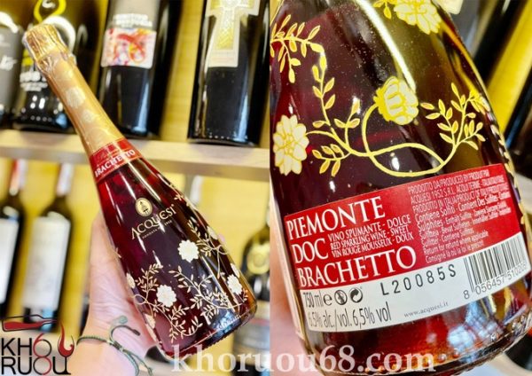 Rượu Vang Nổ Acquesi Barchetto DOC Spumante