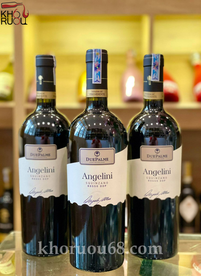 Rượu vang Ý đỏ Angelini chính hãng