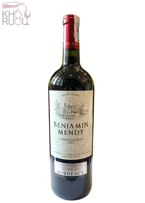 rượu vang pháp Benjamin Mendy