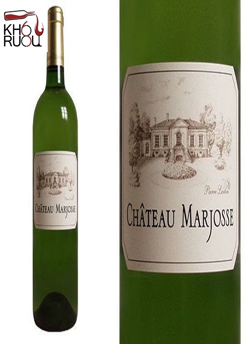 Rượu Vang Trắng Pháp Chateau marjosse Entre-deux-mers