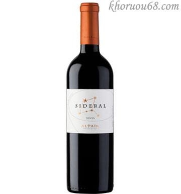 Rượu vang Sideral Red 2007 - 14,5%