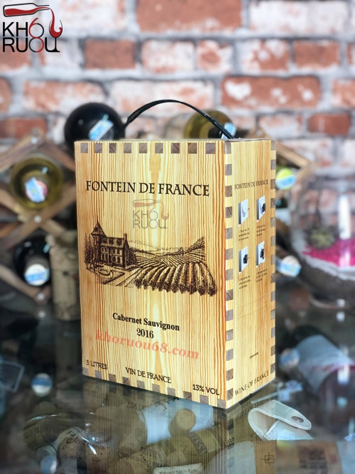 Rượu Vang Bịch Pháp - Fontein De France