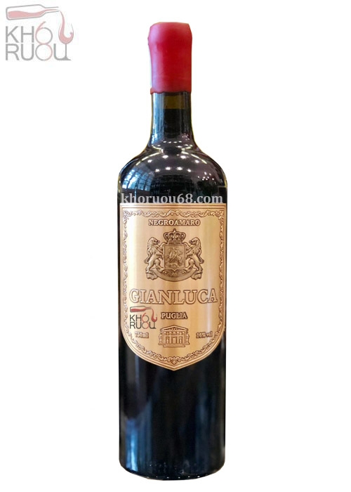 Rượu Vang Ý đỏ Gianluca Negroamaro nhập khẩu