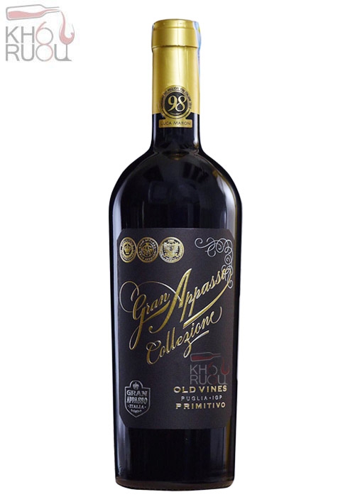 Rượu Vang Ý đỏ Gran Appasso Edizione Old Vines nhập khẩu