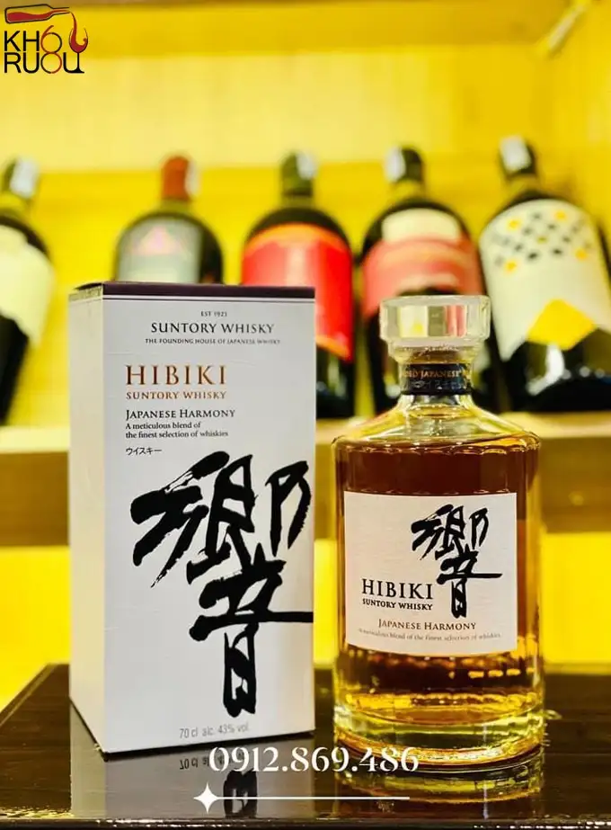 Rượu Hibiki Japanese Harmony Suntory Whisky
