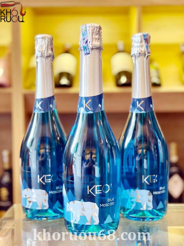 Rượu Vang Keos Blue Sparkling Moscato