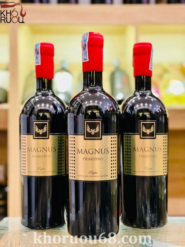 Rượu vang Ý Magnus Limited Edition Primitivo
