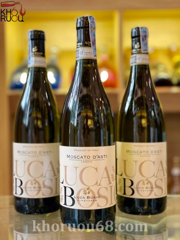 Rượu Moscato D’asti Luca Bosio