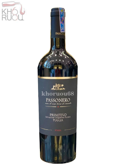 Rượu Vang Ý đỏ Passonero nhập khẩu
