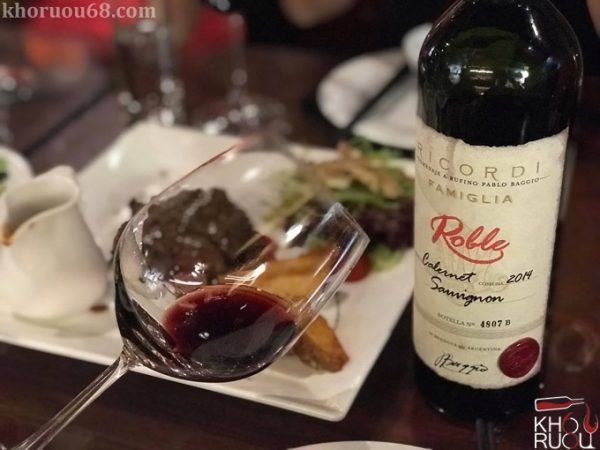 Rượu Vang nhập khẩu Ricordi Famiglia Roble 