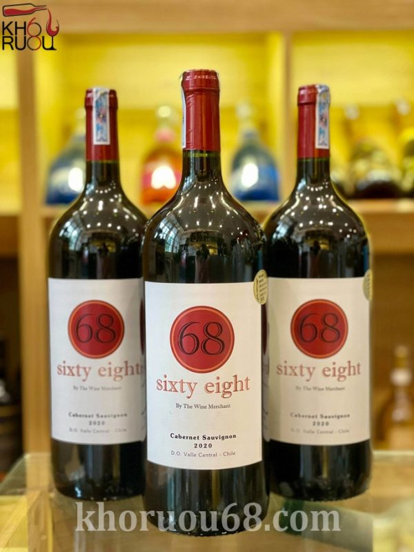Rượu Vang Chile Sixty Eight 68 ( 1,5L )