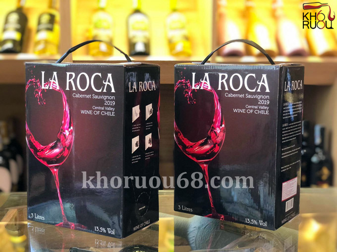 Rượu Vang Bịch LA ROCA 3L