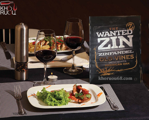 Rượu Vang ý Bịch The Wanted Zin ( 14,5% vol ) nhập khẩu