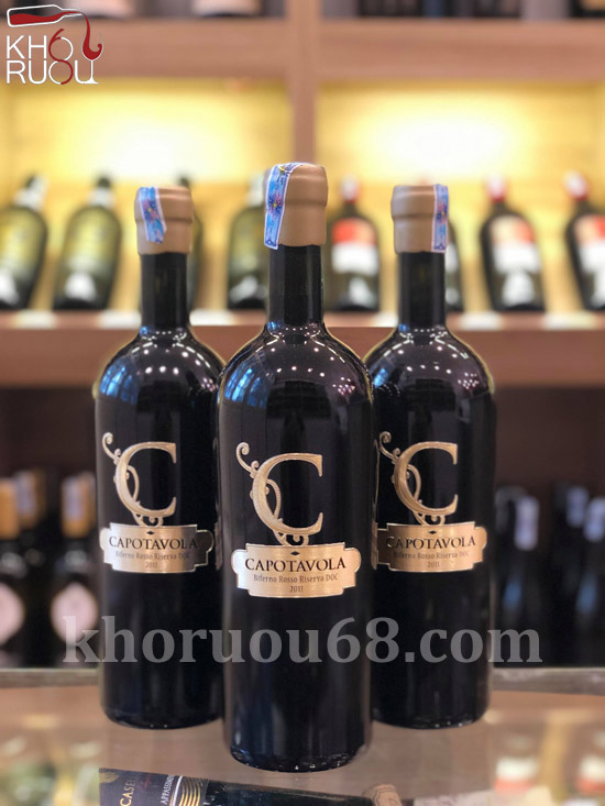 Rượu Vang Ý đỏ C CAPOTAVOLA BIFERNO ROSSO RISERVA giá tốt nhất trên thị trường