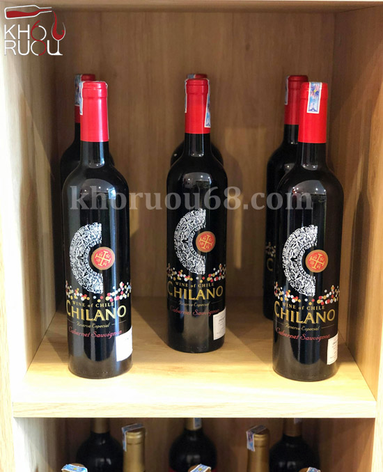 Rượu Vang Chile Chilano Reserva chất lượng,giá rẻ