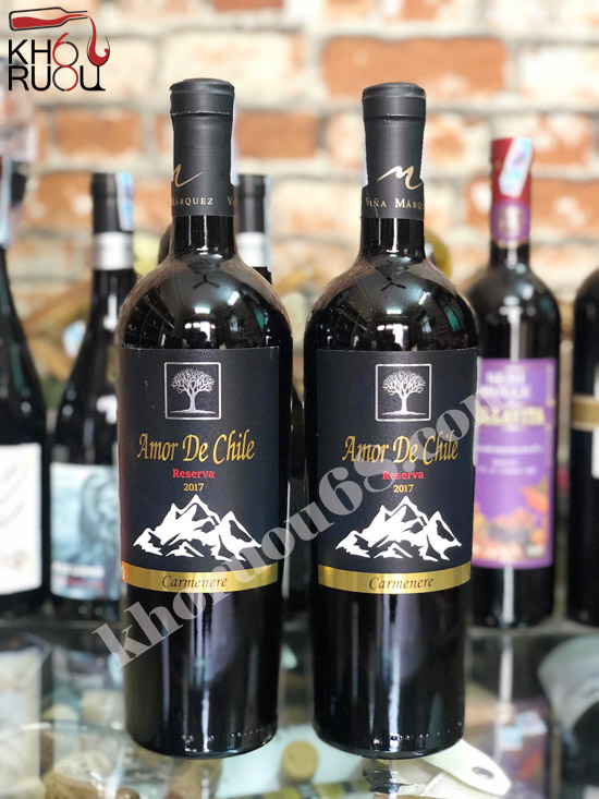 Rượu Vang Chile Amor De ChiLe Reserva chính hãng