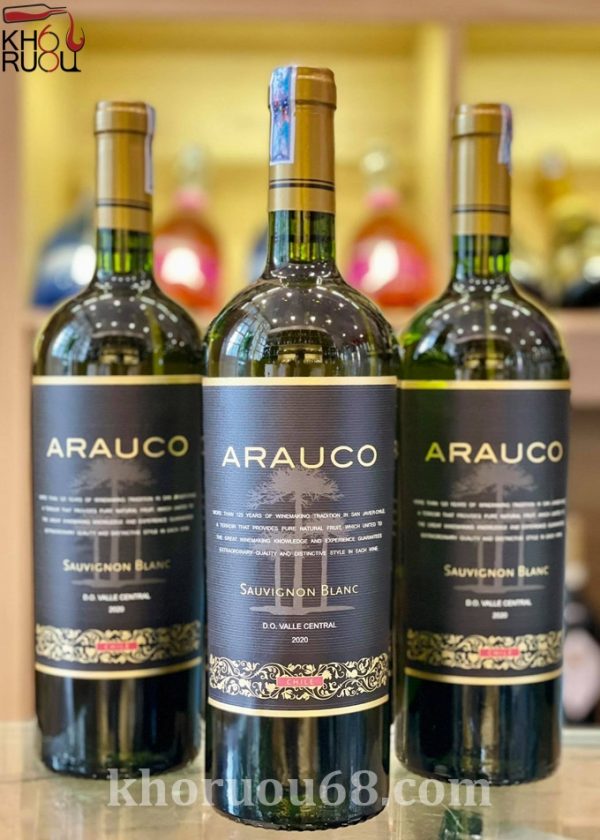 Rượu Vang Trắng Arauco Sauvignon Blanc 2020