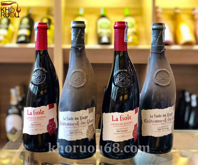 Rượu vang Pháp La Fiole Du Pape chất lượng hảo hạng