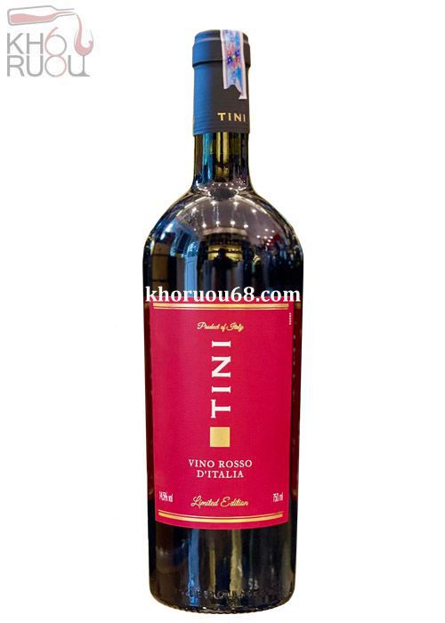 Rượu Vang Tini Vino Rosso D’Italia