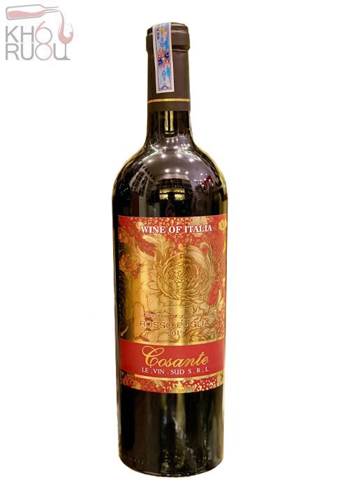 Rượu Vang Đỏ Ý Cosante Puglia chính hãng
