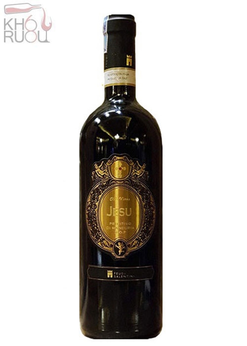 Rượu Vang Ý đỏ Jesu Primitivo Di Manduria 18,5 Độ nhập khẩu