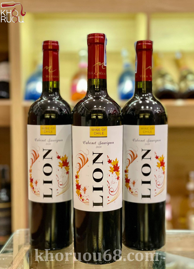 Rượu Vang Đỏ Chile Lion Cabernet Sauvignon cao cấp