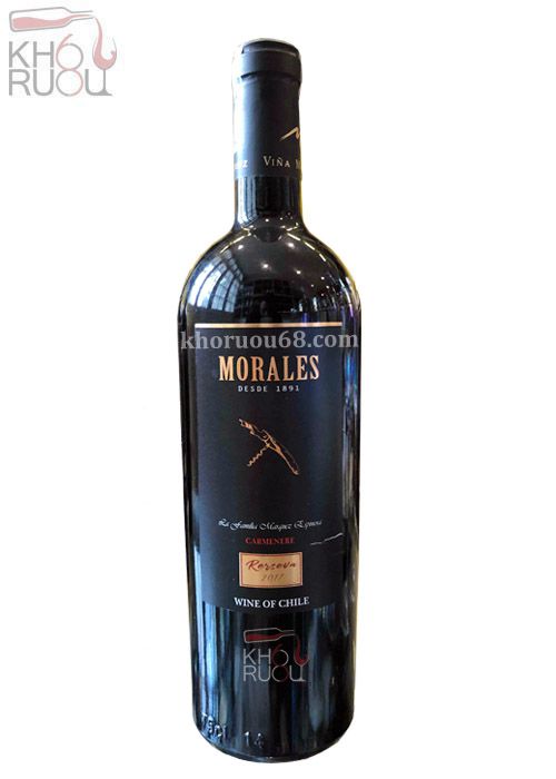 Rượu Vang Chile Morales Reserva giá rẻ
