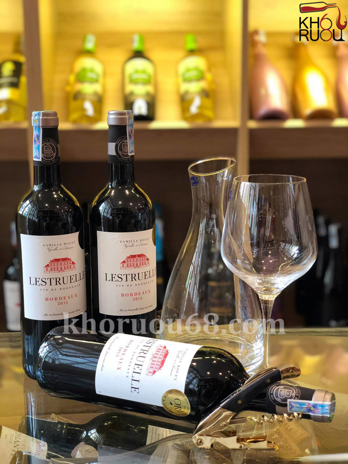 Rượu Vang Pháp Bordeaux Lestruelle