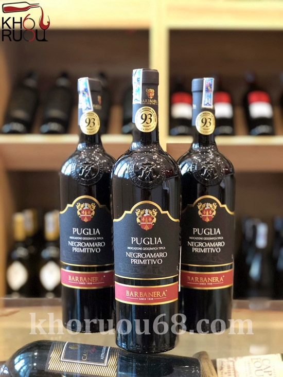 Rượu Vang Ý Barbanera Puglia