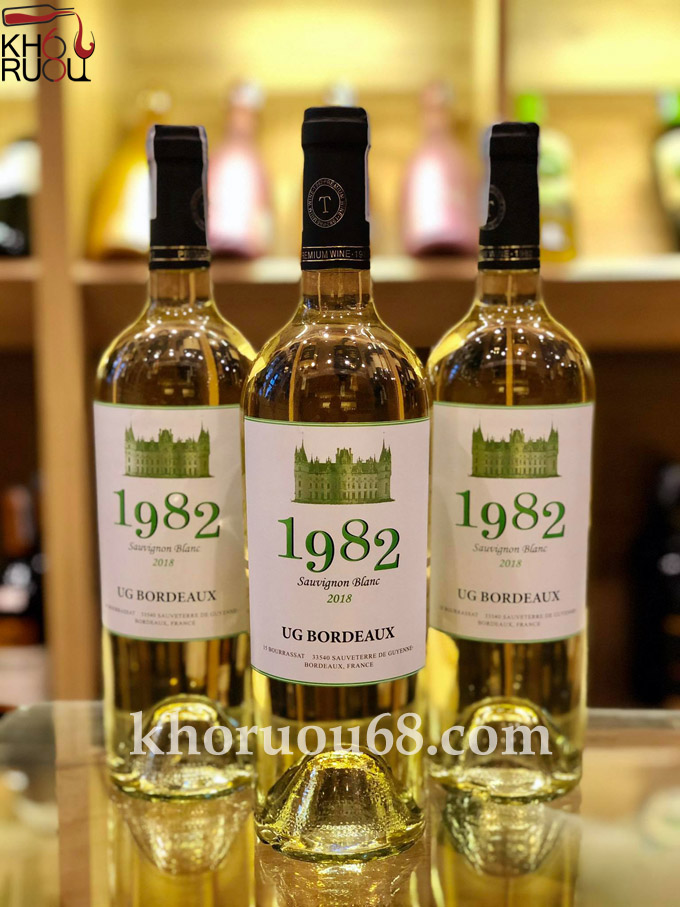 Rượu Vang Trắng 1982 UG Bordeaux
