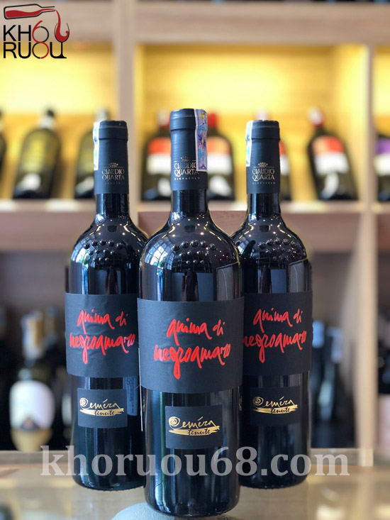 Rượu Vang Ý đỏ ANIMA DI NEGROAMARO giá tốt nhất trên thị trường