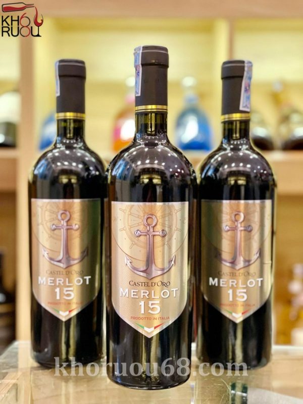 Rượu vang Ý Castel D'Oro Merlot