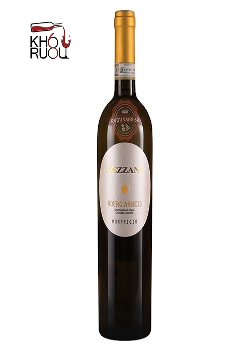 Rượu Vang Trắng Ý DEZZANI DOCG Roero Arneis nhập khẩu