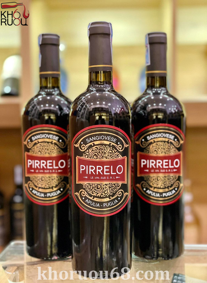 Rượu vang Pirrelo Puglia