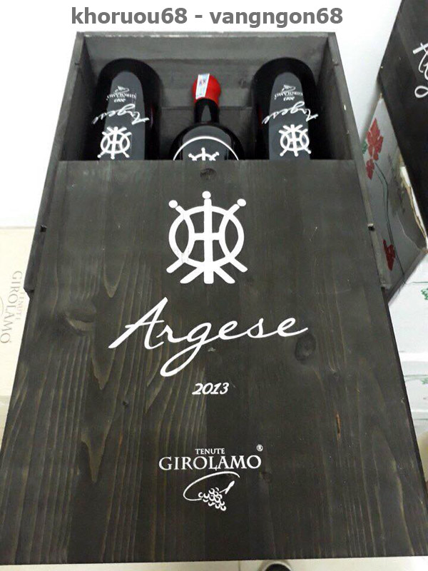 Rượu Vang Ý đỏ - ARGESE Girolamo ( Giá tốt )