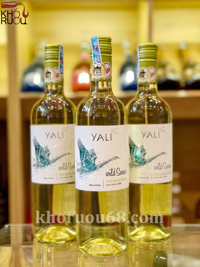 Rượu Vang Chile giá rẻ Yali Wild Swan Sauvignon Blanc rẻ nhất 