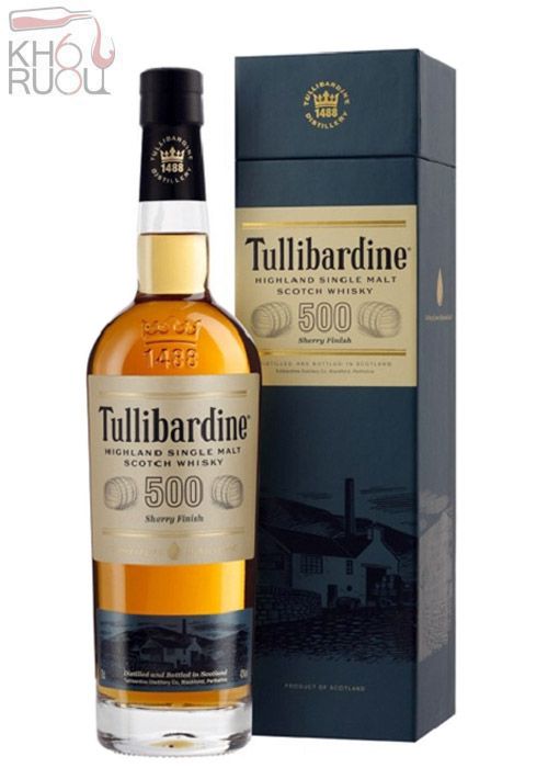 Rượu Whisky Tullibardine 500 Sherry Finish