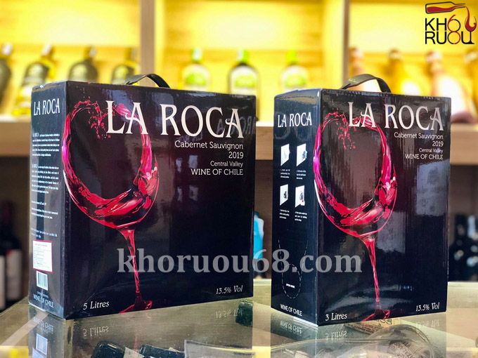 Rượu Vang Bịch LA ROCA 3L