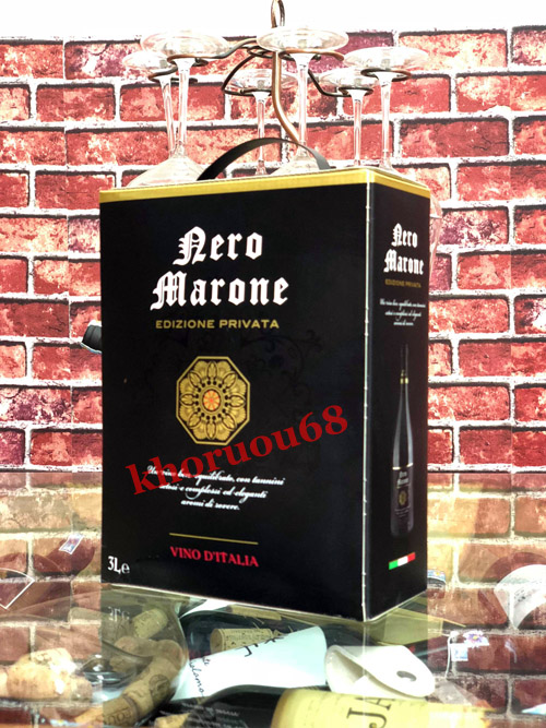 Rượu Vang Bịch Ý - NERO MARONE 3L