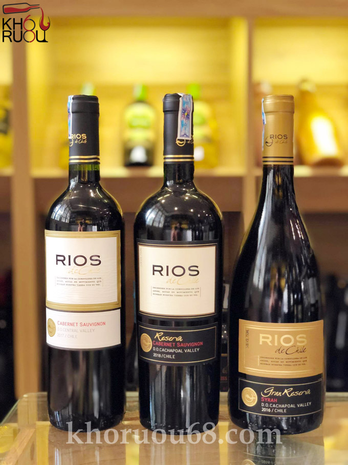 Rượu Vang Chile Rios Gran Reserva Syrah