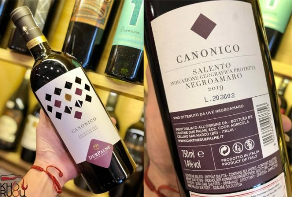 Rượu Vang Ý Canonico