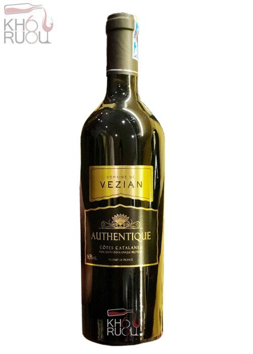 Rượu Vang Pháp Vezian Authentique 16,5% vol