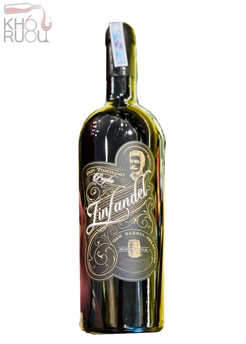 Rượu vang Ý đỏ 19 Độ Zinfandel Don Tommaso chính hãng